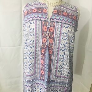 Talbots sleeveless blouse.